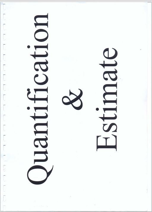 Quantification & Estimate Book - Image 2